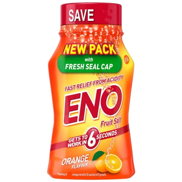 Eno Fruit Salt Orange with Quantity of100 Gm