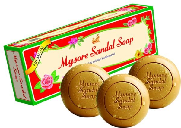 Mysore Sandal Soap with Quantity of 150 X 3