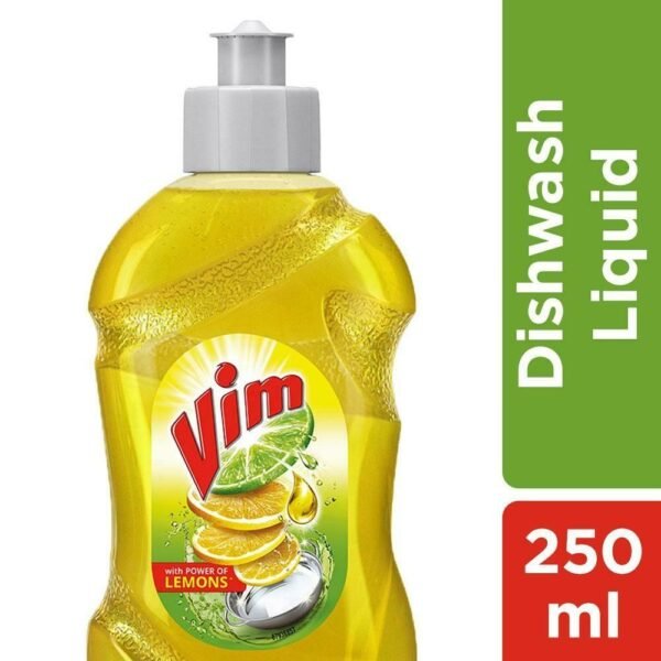 Vim Liquid lemon with Quantity of 250ml