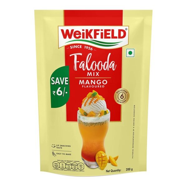 Weikfield Falloda Mix Mango Flavoured with Quantity of200 Gm