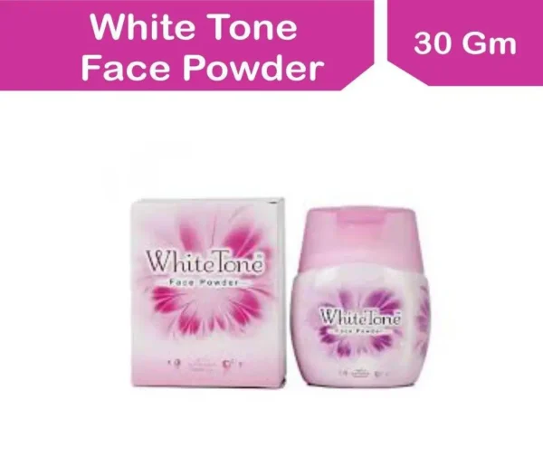 White tone face powder with Quantity of 30g