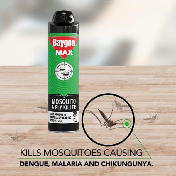 baygon Max(Mosquito,fly killer) with Quantity of 200Ml