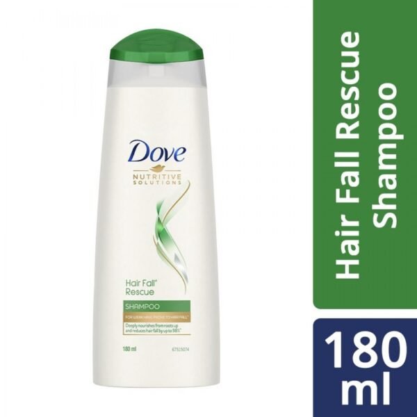 dove hair fall rescue shampoo with Quantity of 180ml