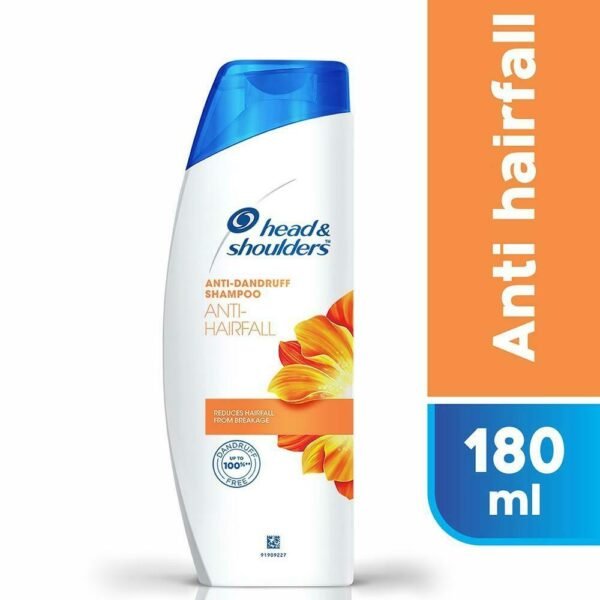 head & shoulders anti hair fall with Quantity of 180ml