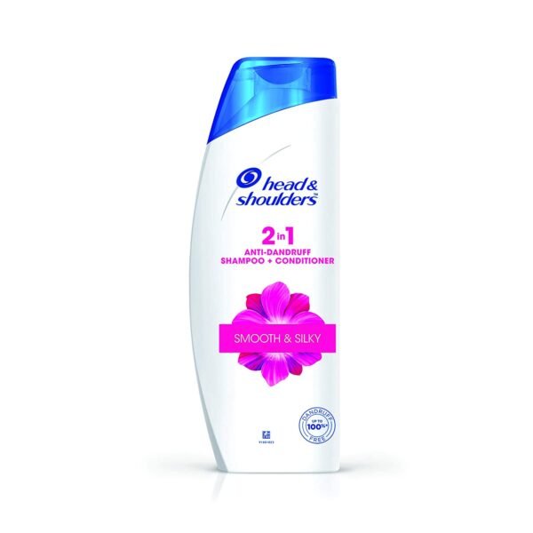 head & shoulder smooth silky anti dandruff shampoo plus conditioner coolmontil with Quantity of 399ml