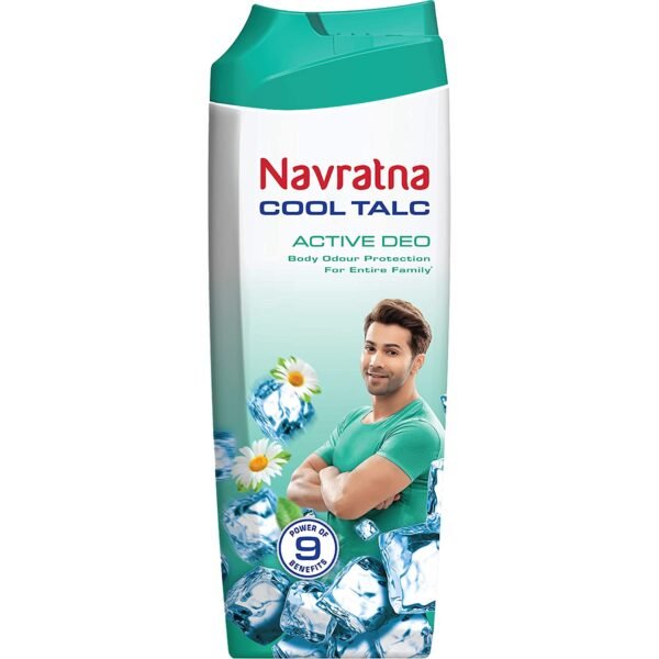 navratna cool talc powder with Quantity of400g