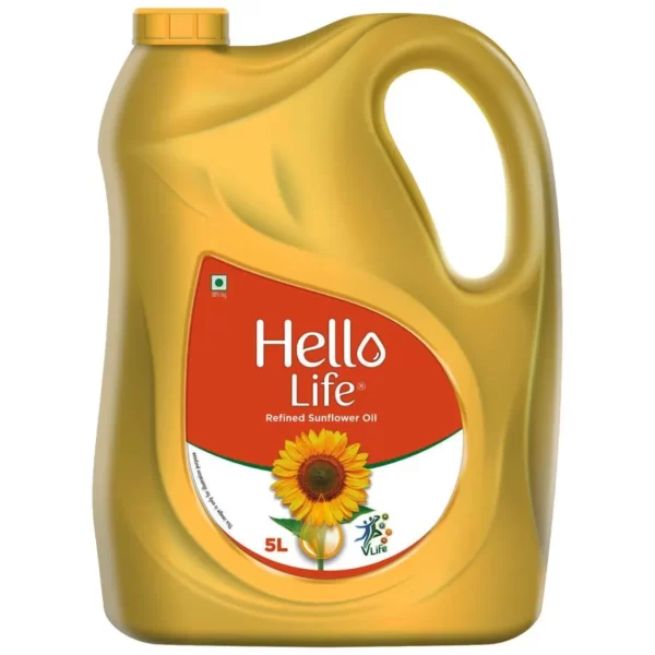 Hello Life Sunflower Oil 5Lts